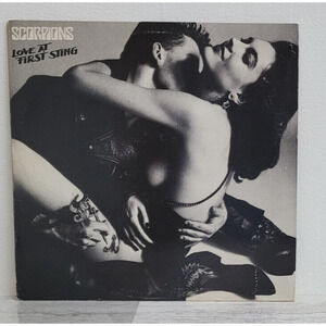 SCORPION LOVE AT FIRST STING 1984 HARD ROCK HEAVY METAL LP 0501
